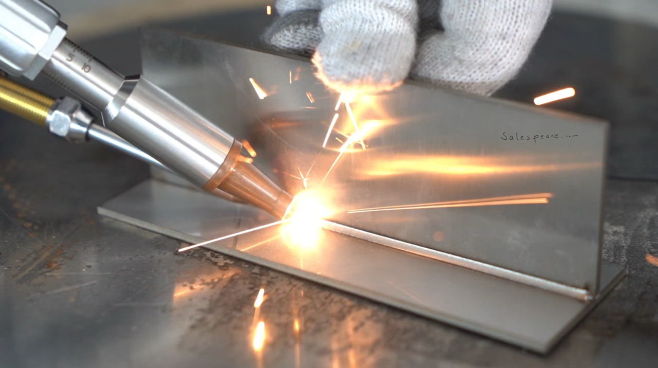 Laser welding machine industrial handheld welding system TÜV certified equipment