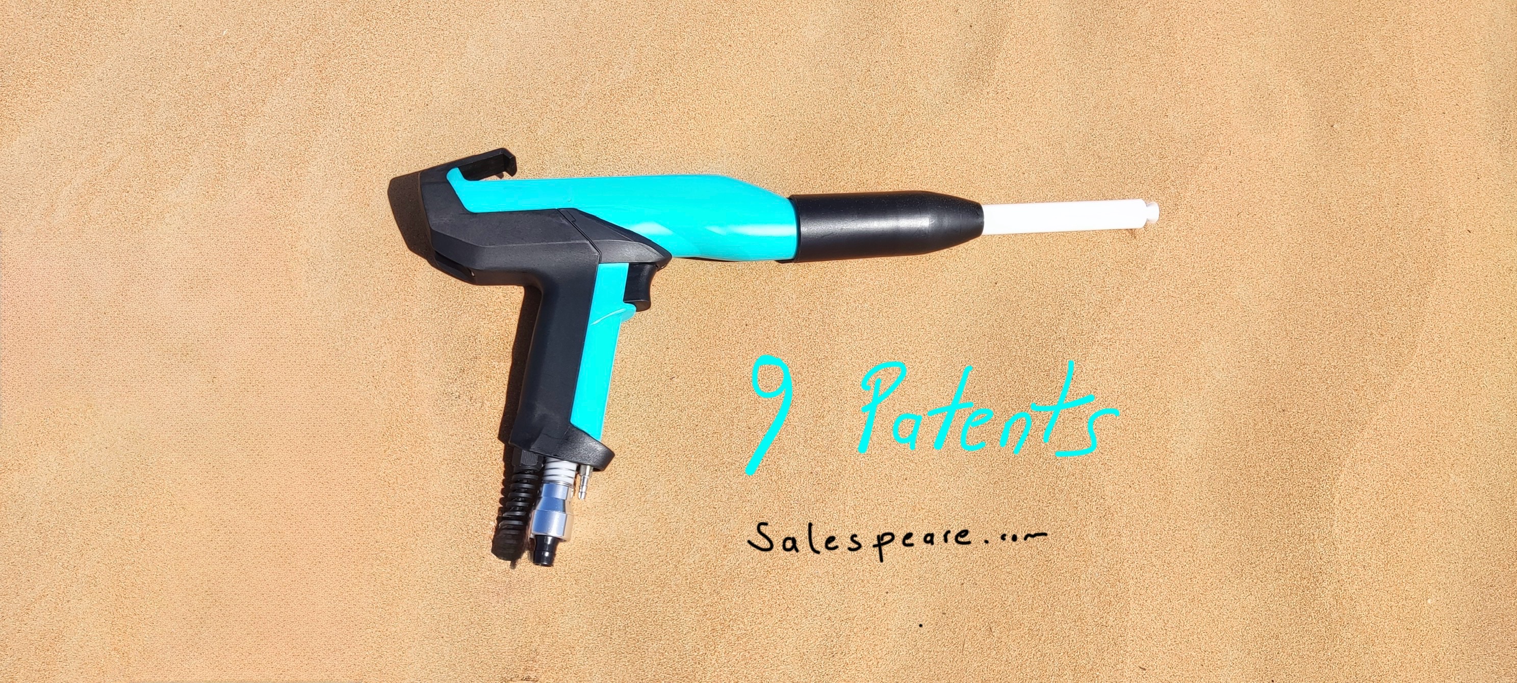 Industrial powder coating spray gun offer image
