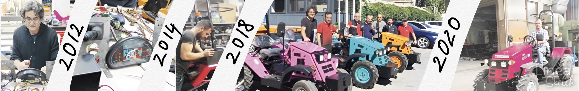 Development banner for ANKEBOOT mini tractor project