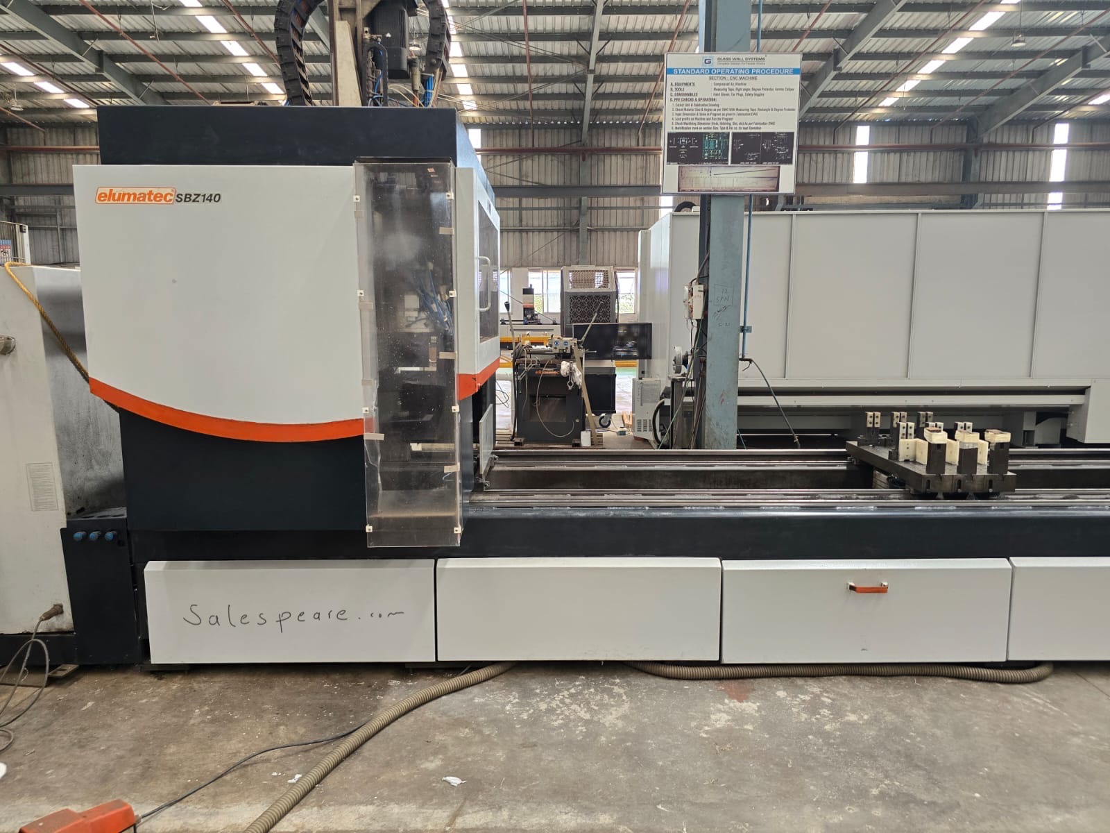 Elumatec SBZ 140 side view
