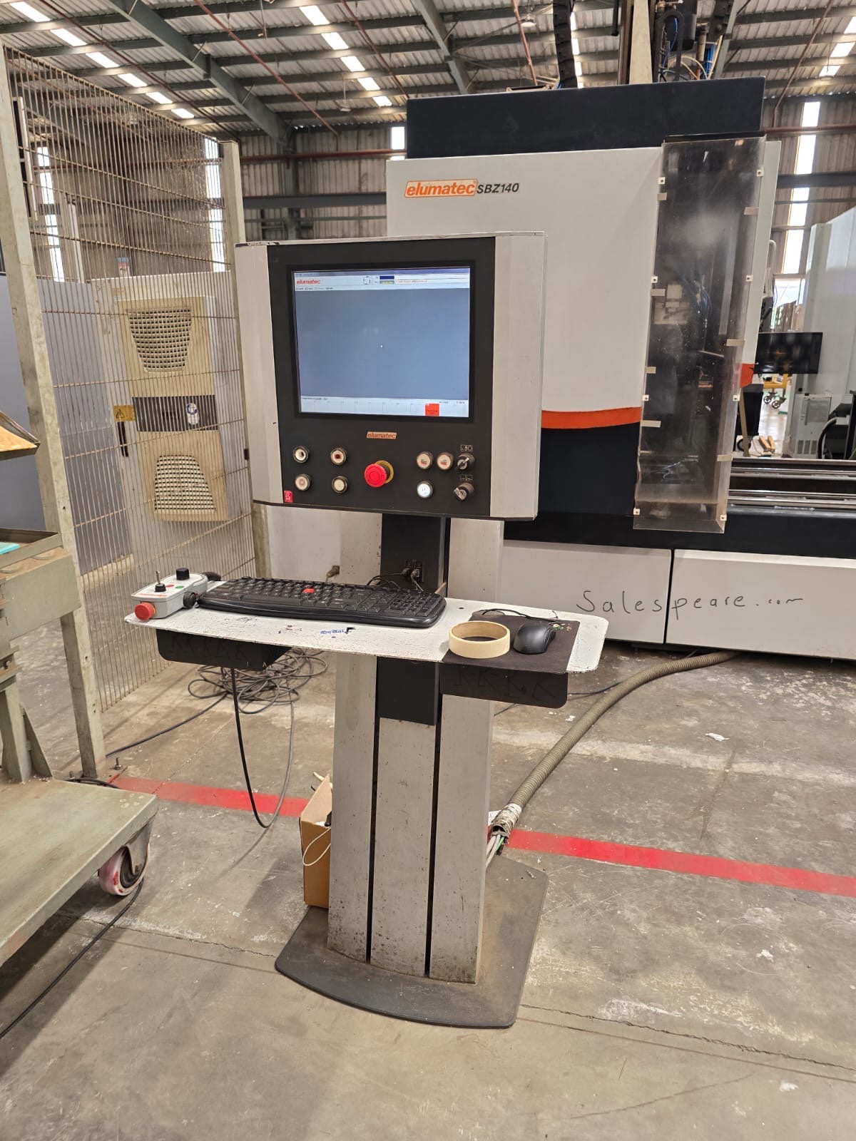 Machining centre detail